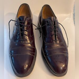 Johnston & Murphy lace up loafers brown men’s shoes size 8 1/2